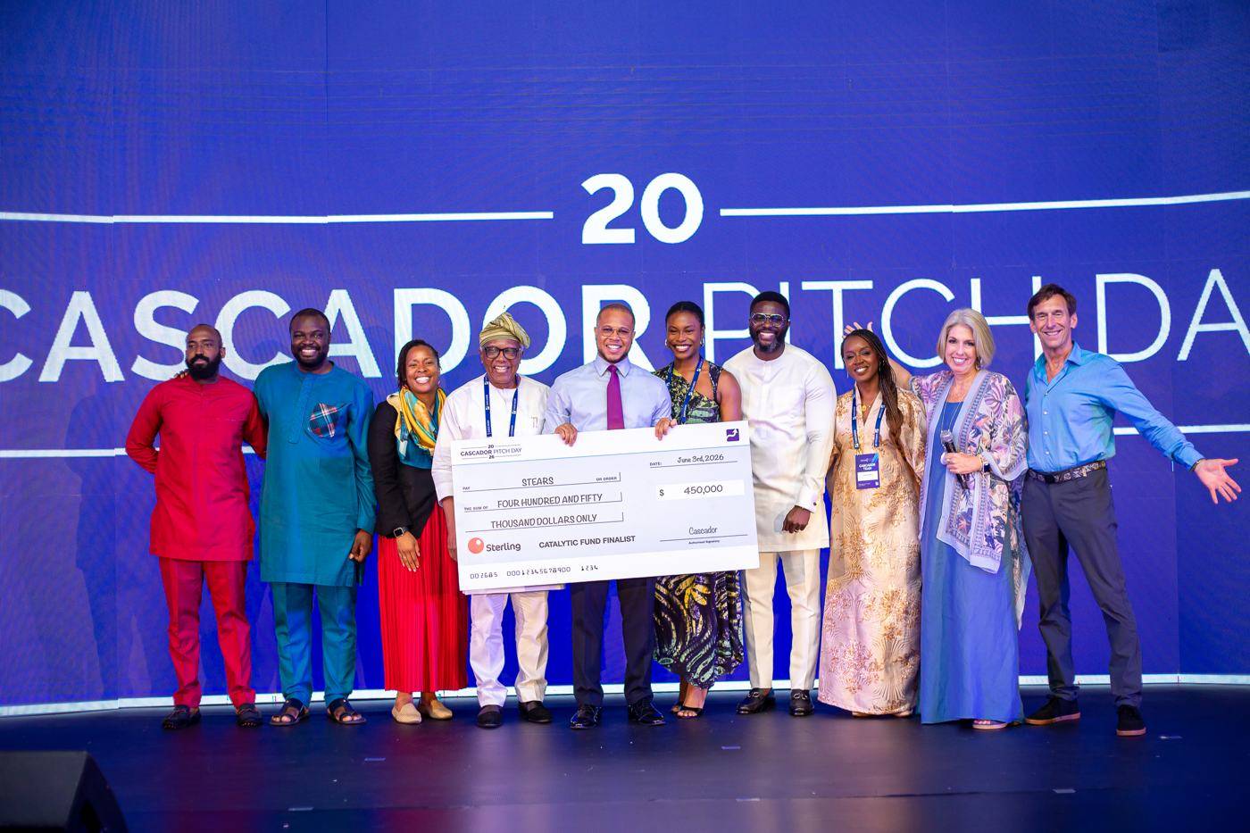 A winner crowned on the Cascador Pitch Day stage